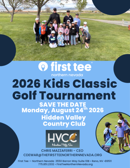 First Tee Northern Nevada, Kids Classic Golf Tournament