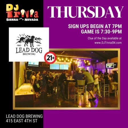 DJ Trivia, Lead Dog Thursdays