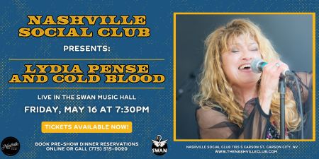 Nashville Social Club, Lydia Pense & Cold Blood