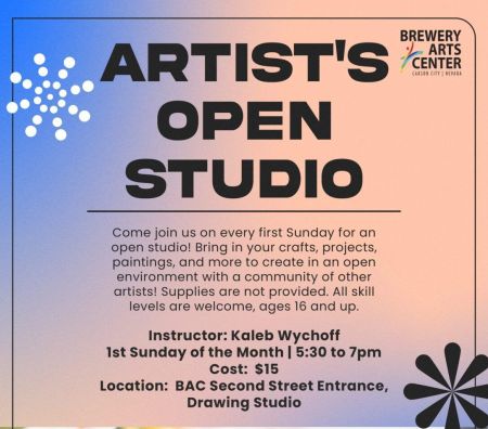 Brewery Arts Center, Artist's Open Studio