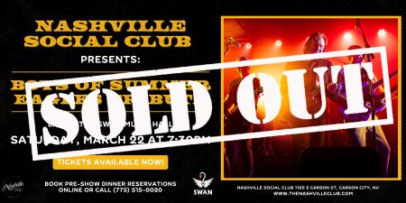 Nashville Social Club, *SOLD OUT* Boys of Summer: The Eagles Tribute Band