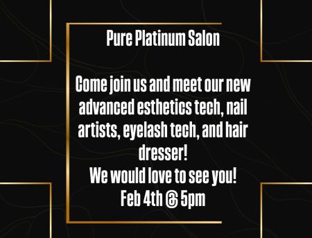 Carson City Events, Pure Platinum Salon Meet & Greet