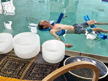 Paradise Salon Spa Wellness, Therapeutic Saltwater Floating Sound Bath
