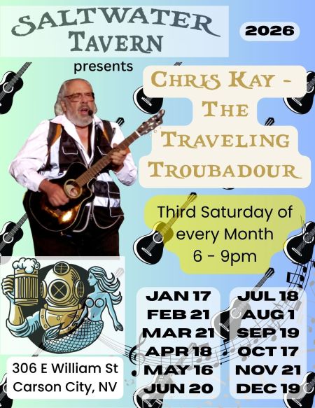 Saltwater Tavern, Chris Kay - The Traveling Troubadour