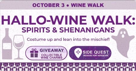 Saltwater Tavern, Hallo-Wine Walk: Spirits & Shenanigans