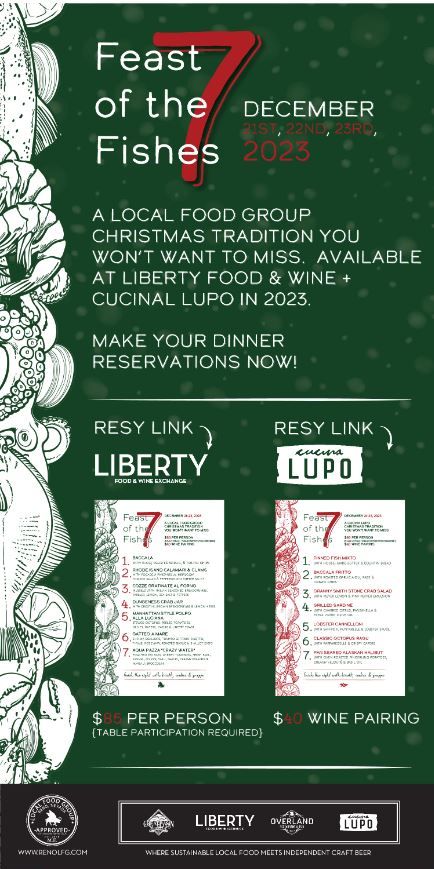 Cucina Lupo, Feast of the 7 Fishes