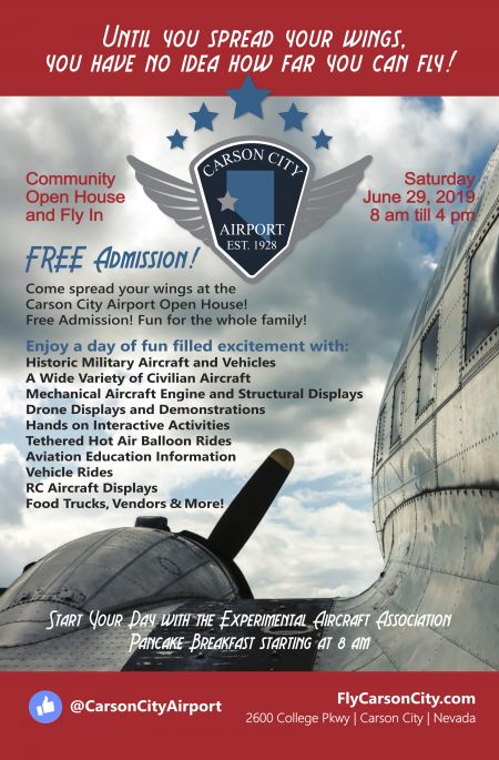 Carson City Republican Central Committee, Join the Carson City Republicans at the Carson City Airport Open House on Saturday, June 29th