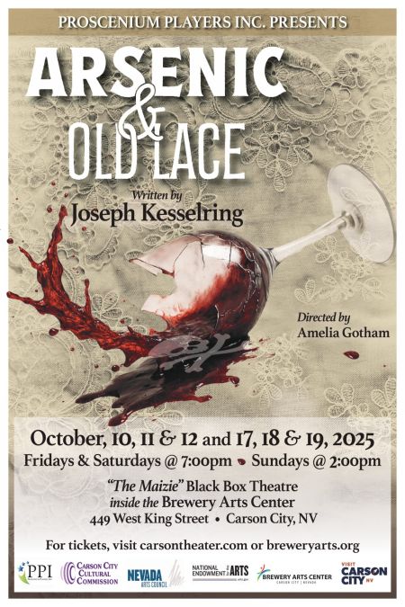 Brewery Arts Center, Arsenic & Old Lace