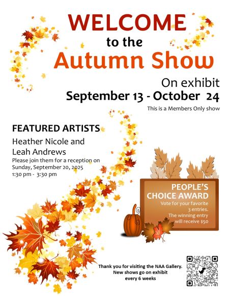 Nevada Artists Association, Exhibition: Autumn Show