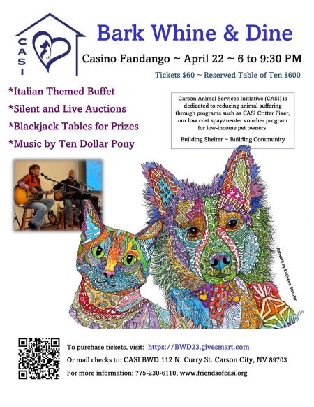 Casino Fandango, Bark Whine & Dine