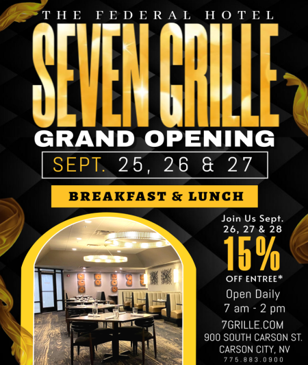 Carson City Chamber of Commerce, Ribbon Cutting: Seven Grille at the Federal Hotel