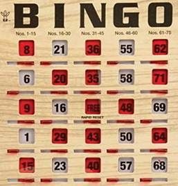 Carson City Senior Center, Thursday Afternoon Bingo