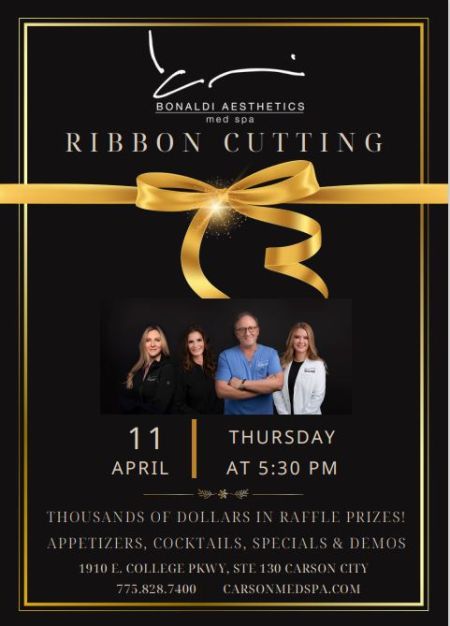 Carson City Chamber of Commerce, Grand Opening & Ribbon Cutting at Bonaldi Aesthetics Med Spa