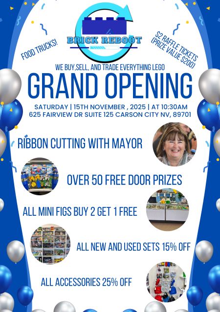 Carson City Chamber of Commerce, Ribbon Cutting & Grand Opening at Brick Reboot