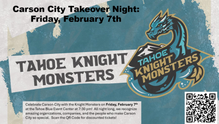 Carson City Events, Carson City Takeover Night at Tahoe Knight Monsters