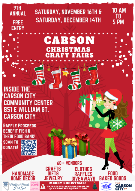 Carson City Events, 9th Annual Carson Christmas Craft Fair