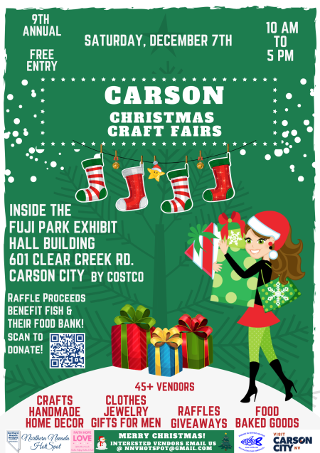 Carson City Events, 9th Annual Carson Christmas Craft Fair
