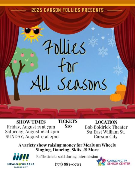 Carson City Senior Center, Follies for All Seasons