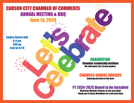 Carson City Chamber of Commerce, Chamber Annual Meeting & BBQ