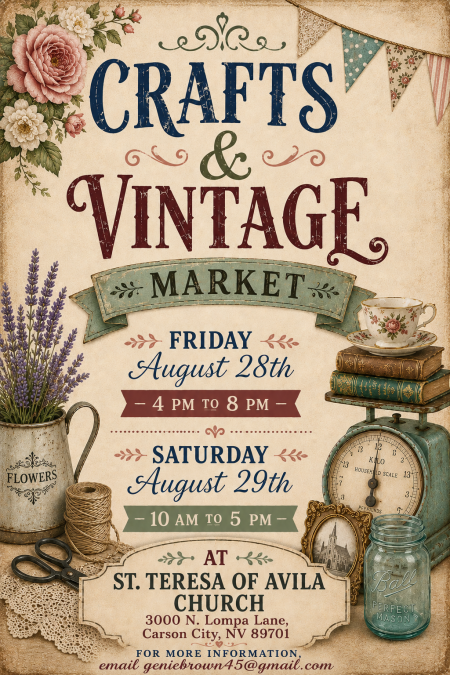 Carson City Events, Crafts & Vintage Market