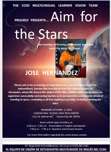 Carson City School District, “Aim for the Stars”