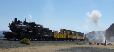 Virginia & Truckee Railroad, V&T Champagne Battle Train