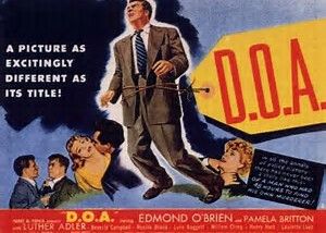 Carson City Classic Cinema Club, D.O.A. (1950) starring Edmund O’Brien & Pamela Britton