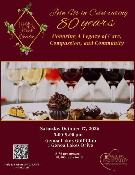 Carson City Events, Heart, Hope, Home Gala Eagle Valley Children's Home