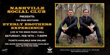 Nashville Social Club, The Everly Brothers Experience With The Zmed Brothers