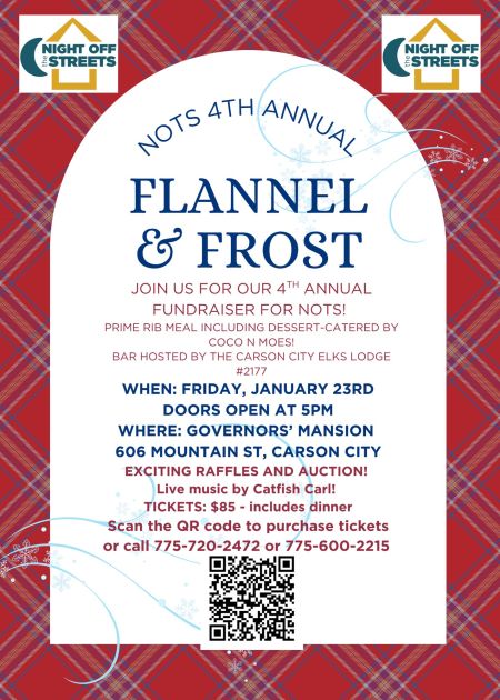 Carson City Events, NOTS 4th Annual Flannel and Frost Fundraiser