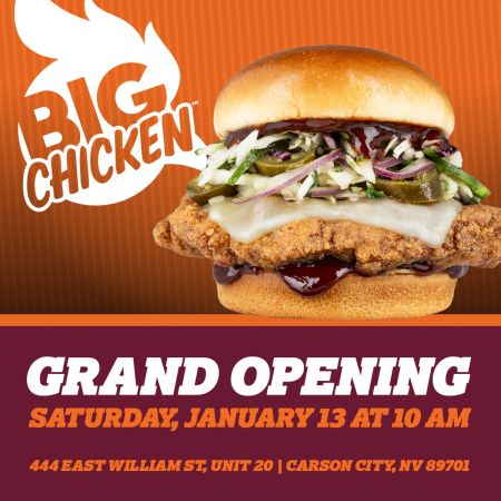 Carson City Chamber of Commerce, The really BIG Chicken Ribbon Cutting & Grand Opening
