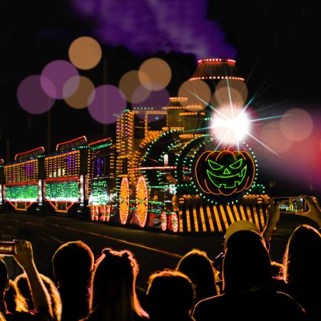 Virginia & Truckee Railroad, Haunted Halloween Steam Train of Lights