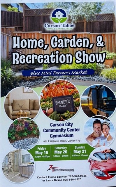 Carson City Events, Home, Garden & Recreation Show
