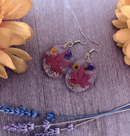 Wandering Wyld, Fall Botanical Resin Jewelry with Sonshine Arts