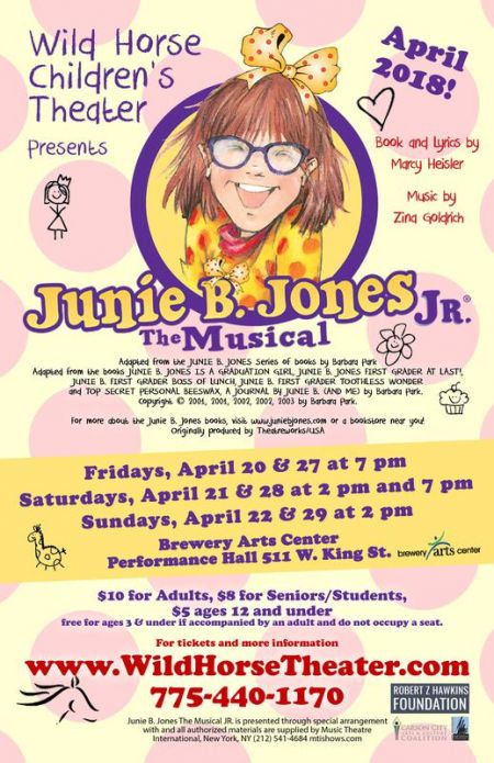 Wild Horse Children's Theater, Junie B. Jones Jr The Musical!