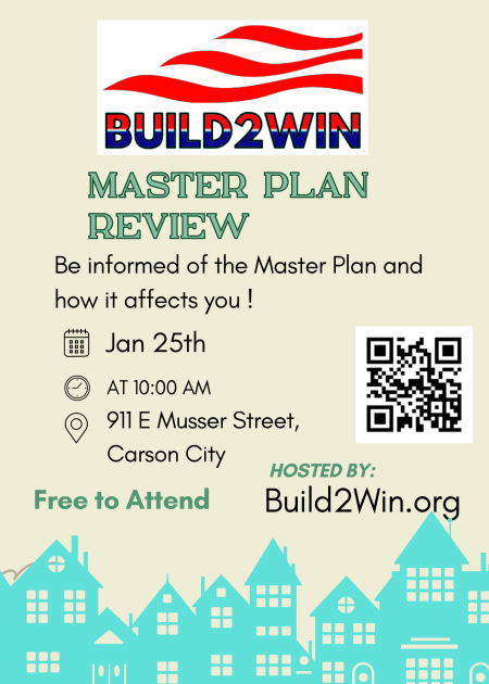 Carson City Events, Build2Win workshop on the Carson City Master Plan