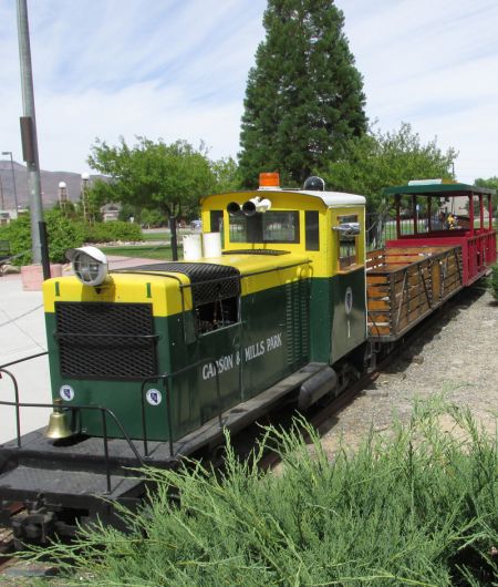 Carson City Events, Mills Park Train Rides