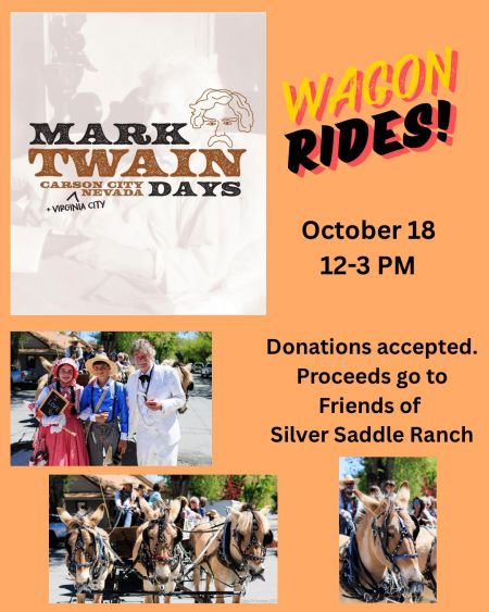 Silver Saddle Ranch, Wagon Rides - Mark Twain Days