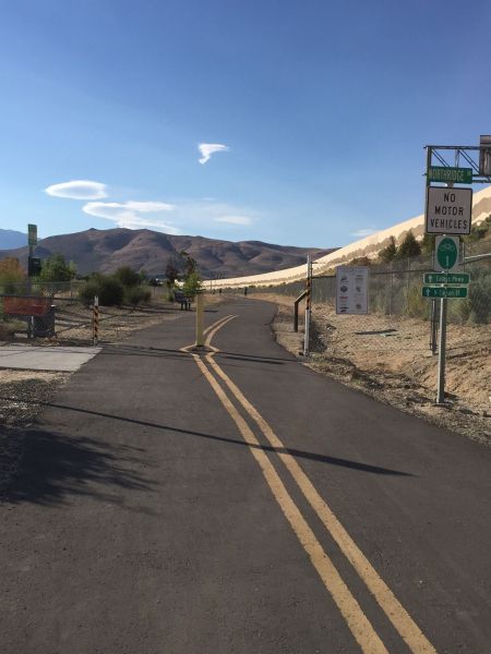 Muscle Powered, Tuesday Morning Walk - Carson City Freeway Multi-Use Path