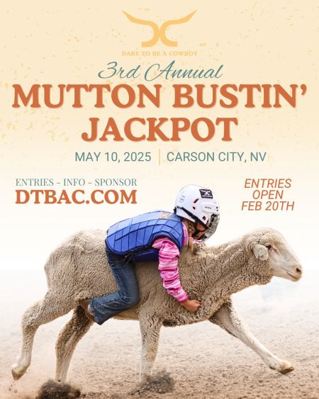 Carson City Events, 3rd Annual Mutton Bustin' Jackpot