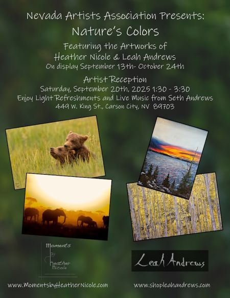 Nevada Artists Association, Exhibition: Nature's Colors