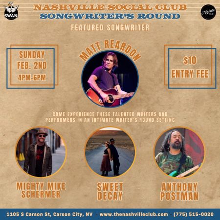 Nashville Social Club, Songwriter's Round