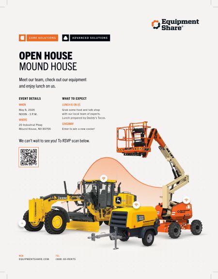 Carson City Chamber of Commerce, Equipment Share Open House