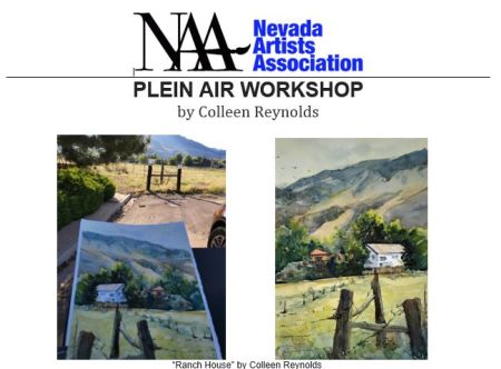 Nevada Artists Association, Plein Air Workshop