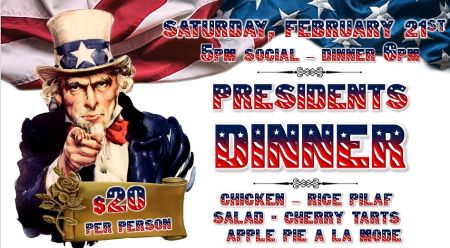 Elks Lodge #2177 Carson City, Presidents Dinner