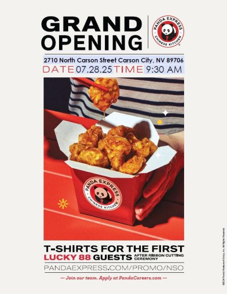 Carson City Chamber of Commerce, Grand Opening & Ribbon Cutting: Panda Express