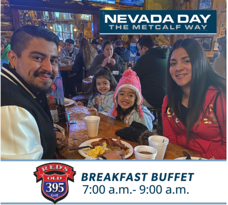 Red's Old 395 Grill, Nevada Day Breakfast Buffet