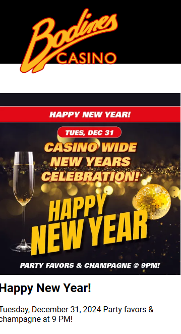 Carson City Events, Bodines Casino NYE Celebration