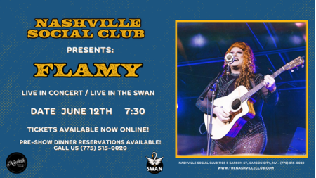 Nashville Social Club, Award-Winning Artist: Flamy Grant