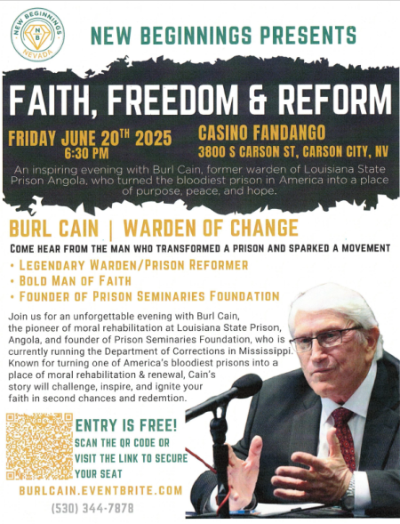 Carson City Events, Faith, Freedom & Reform
